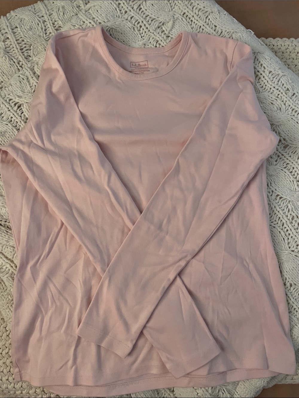 LL Bean Supima Cotton Long Sleeve T